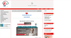 Desktop Screenshot of kfv-lindau.de